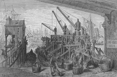 Lime-House Dock by Gustave after Dore